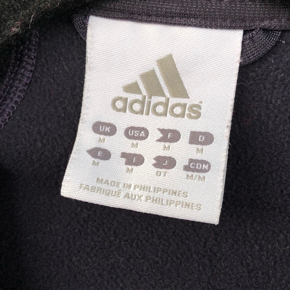 Adidas Dark Purple Plum Pink Stripes ZIP Up - Picture 9 of 11